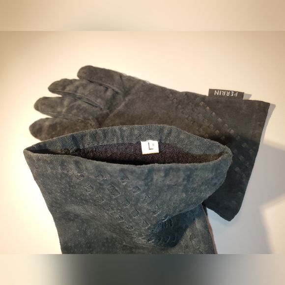 Vintage Perrin suede gloves - Picture 4 of 6